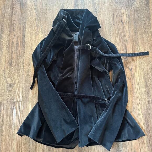 Yasuyuki ishii velour bondage vampire jacket - Picture 1 of 7